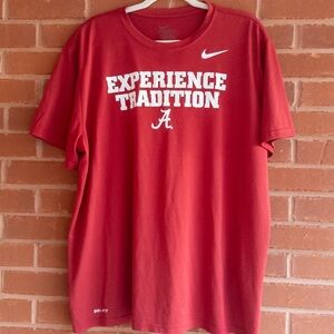 Nike Red Dri-FIT Alabama Football Experience Tradition Ladies Fit XXL